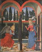 Alessio Baldovinetti The Annunciation oil painting on canvas